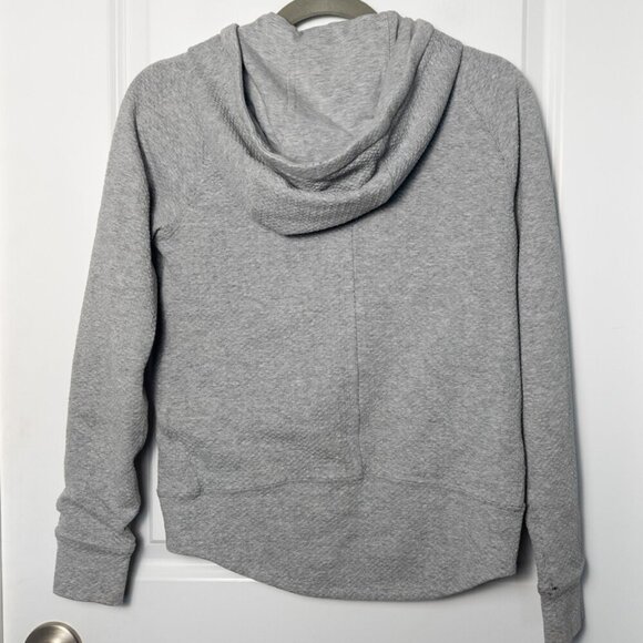 Lululemon Catch A Moment Zip Hoodie - 4 Heathered Core Light Grey - Picture 4 of 7